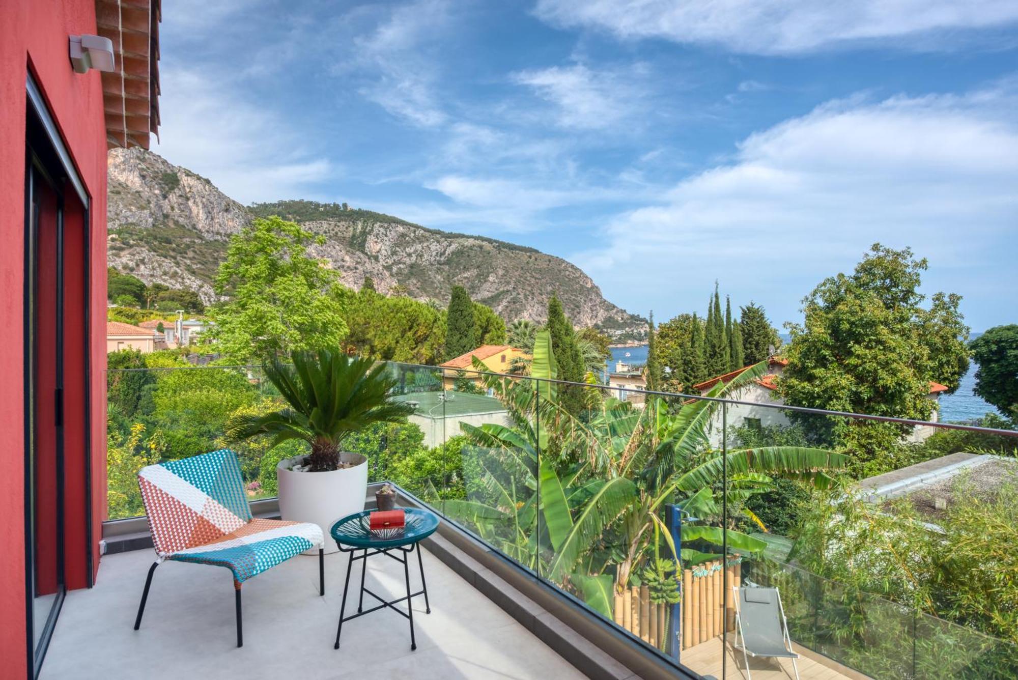 Deluxe Villa Graziella 200 M From The Beach Eze Exterior photo