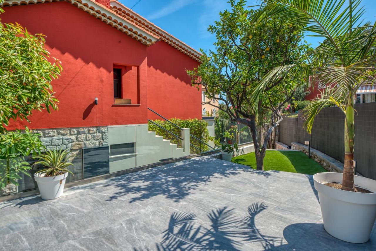 Deluxe Villa Graziella 200 M From The Beach Eze Exterior photo